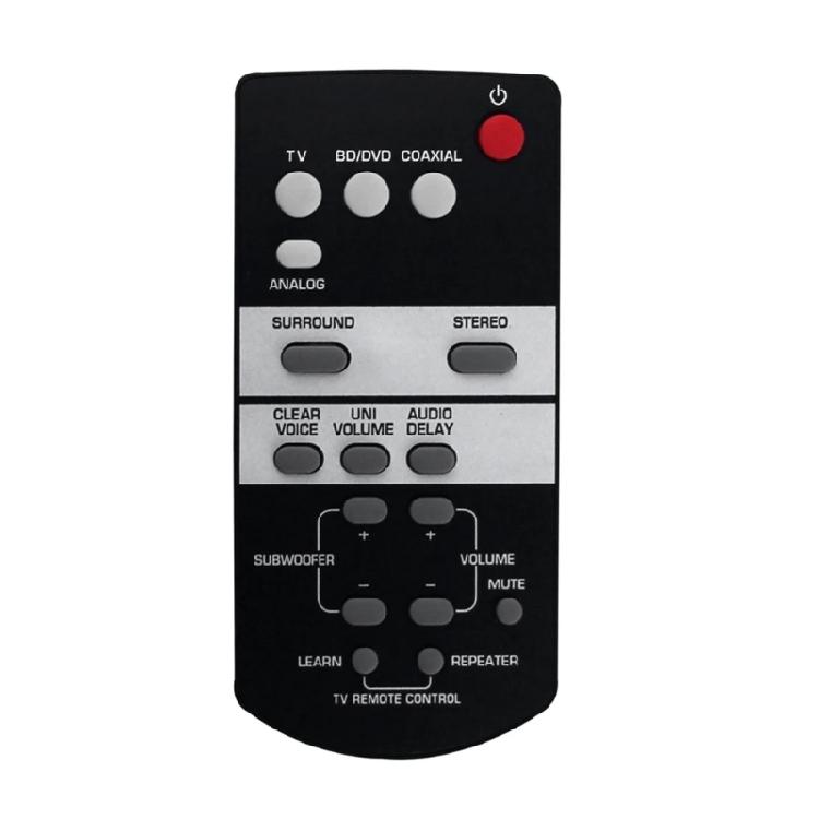 

Universal Replacement Controllers For Soundbar Systems Easy To Use Interface Compacts Ergonomic Shape 1
