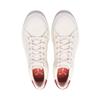 Li-Ning 1990 Fashion Casual Slip-Resistant Durable Low-Top Skate Shoes Women sneaker White Red ALHV054-1
