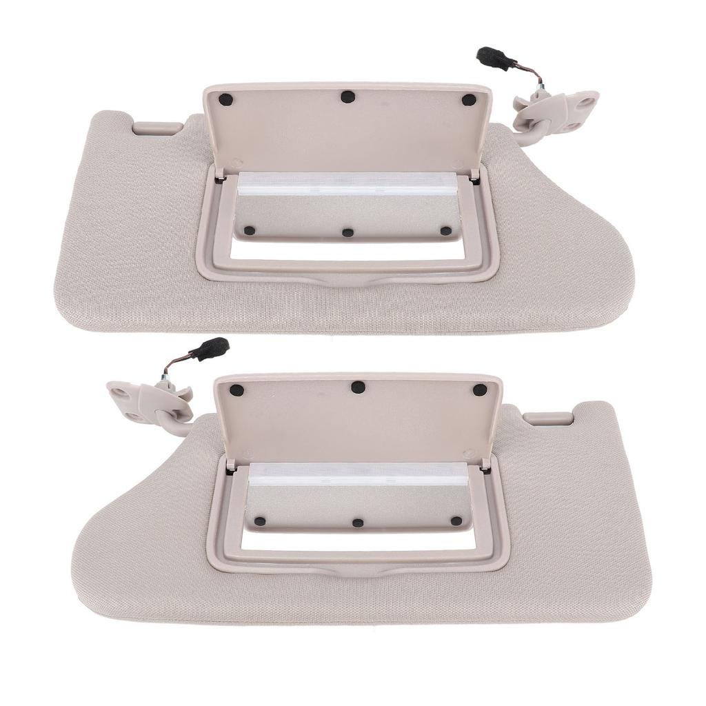 Sun Visor with Makeup Light Beige Stylish Look Enhanced Safety Sun Shielding Visor for Altima 2013 T