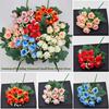 7 Colors Simulated Diamond Rose Flower DIY Party Decoration Festival Supplies Vintage Silk Rose Small Artificial Rose Flowers