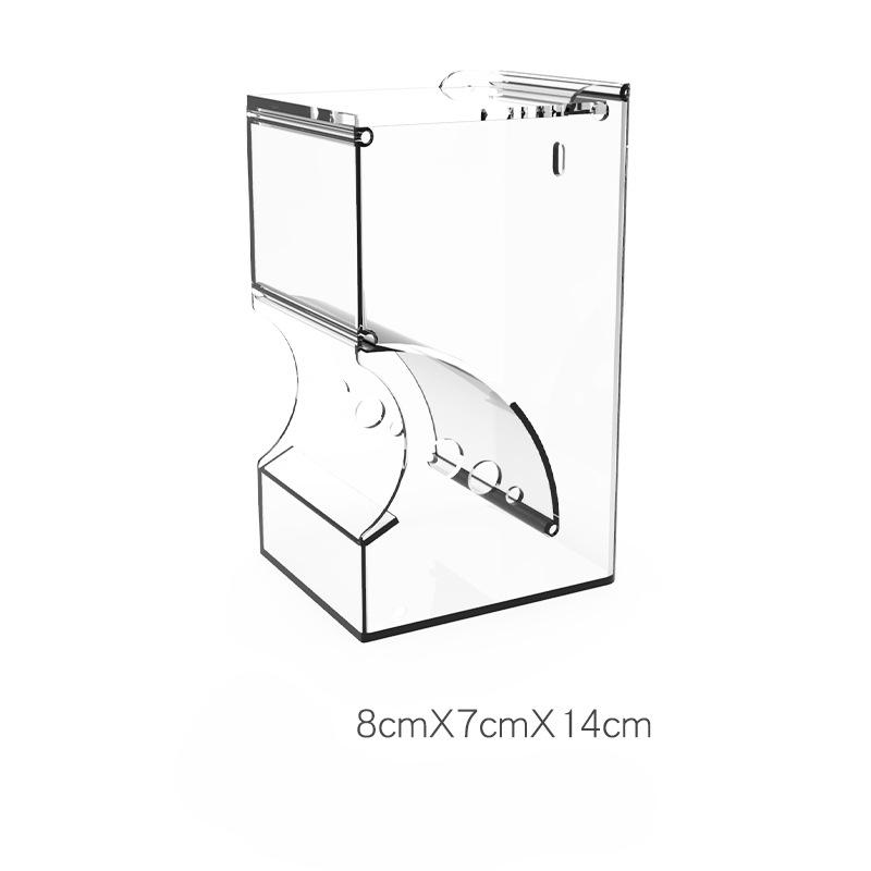 

Антипереворачивающаяся автоматическая кормушка для хомяков, товары для животных, переносная кормушка для белки, ежа, морской свинки с большой емкостью