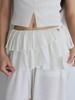 Jolliangbol Linen Pleats Wrap Skirt (4 Colors)
