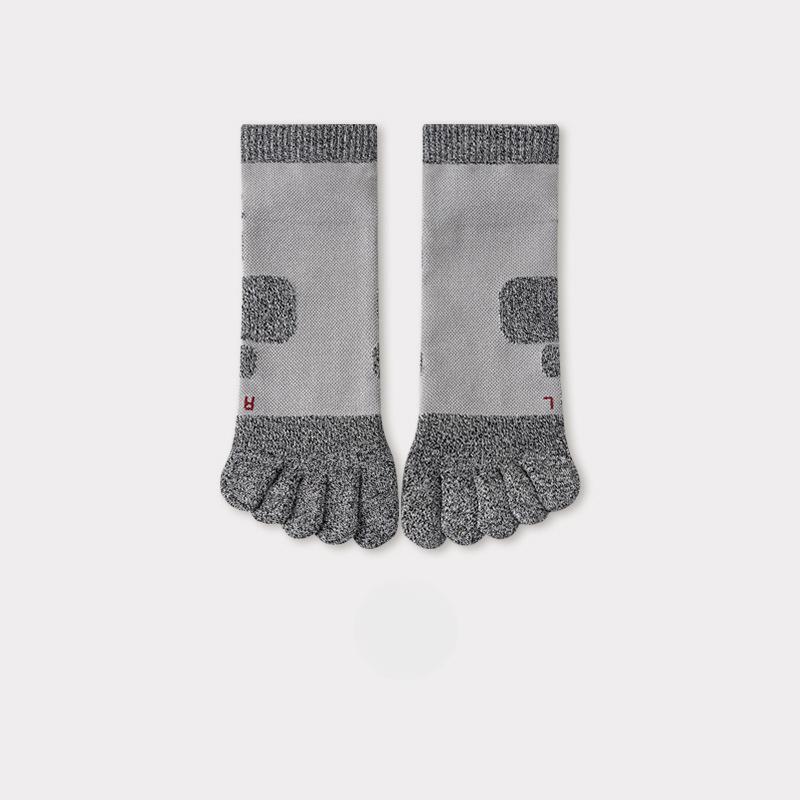 Terry Socks Men's Five Fingers Socks Towel Bottom Cotton Non-slip Anti-pilling Mesh Sweat Breathable Anti-odour Spring Socks