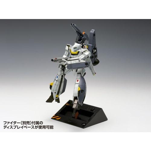 Wave Super Dimension Fortress Macross VF-1S Strike Valkyrie Battroid Ichijo Hikaru/Roy Focker Custom, 1/100 Scale, Approximately 16cm Tall, Plastic Mo