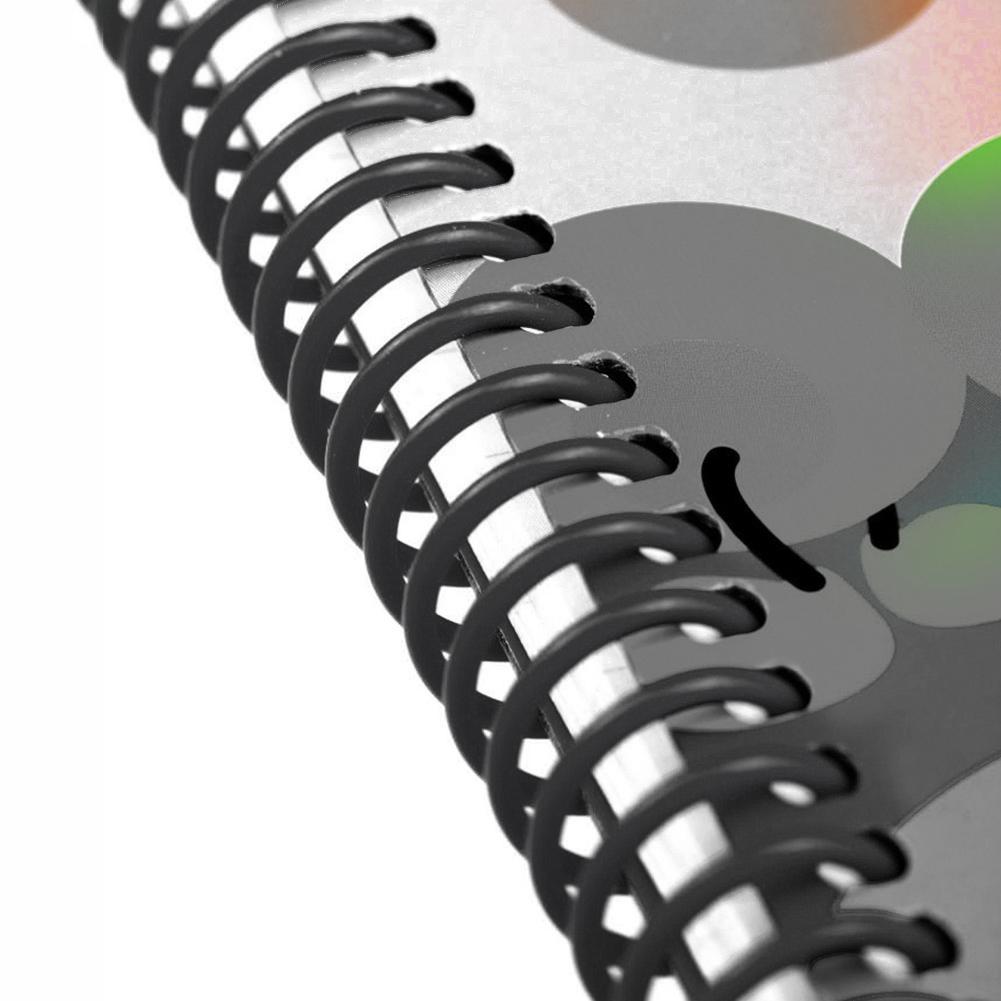 20pcs 30 Hole LoosE leaf Plastic Binding Ring Spring Spiral Rings for A4 Paper