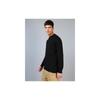 Bewakoof Men' Solid Round Neck Full Sleeve Oversized TShirt