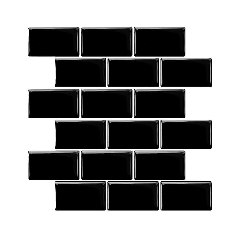 Marble Splicing Irregular Self-Adhesive Waterproof PVC Wall Sticker for Kitchen & Bathroom Decor