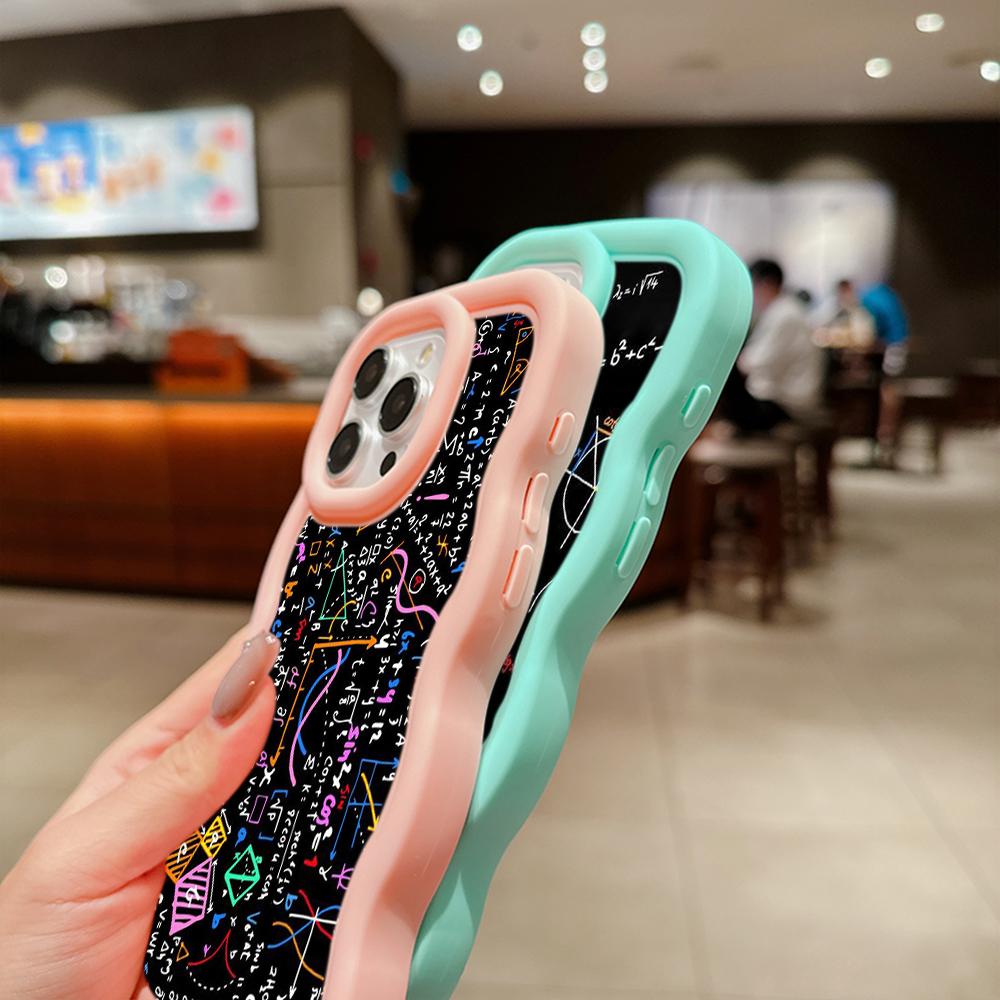 Macaron Soft TPU Phone Case for Xiaomi Poco X3 X5 X6 M6 Pro Redmi 12c 13C Redmi Note 11 12 13 Pro 10s 11s 12s Cover Ae71 Creative Brain Mathematicians
