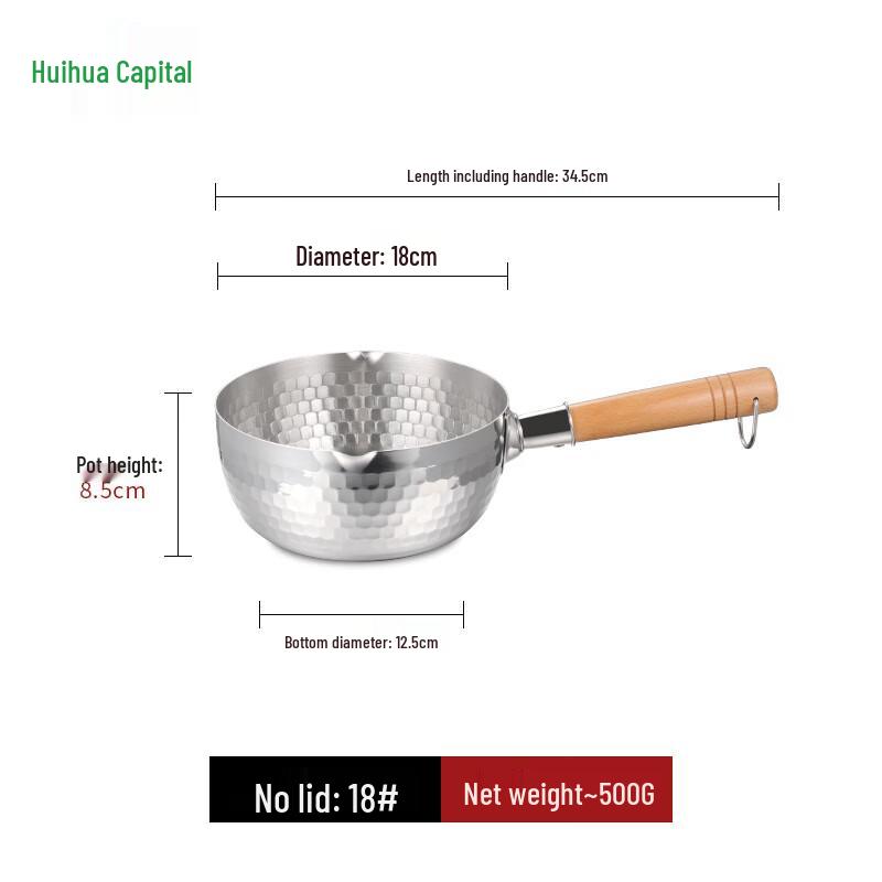 HUIHUADU Stainless Steel Multi-Purpose Cooking Pot