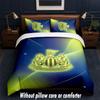 Newcastle United Football Design Bed Bedding Set 1 Duvet Cover + 2 Pillowcases Soft Breathable Household Bed Linens