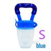 Silikon Baby Obst- & Gemüse-Beißring Schnuller mit fröhlicher Biss-Tasche