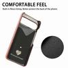 Pour Google Pixel 9 Pro/Pixel 9 Coque Arrière Texture Litchi Cuir PU Coque Rigide PC