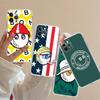 Modische M-Malbon G-Golf Logo Handyhülle für iPhone 17 16 15 Plus 14 13 Mini 12 11 Pro Max Weiche Hülle
