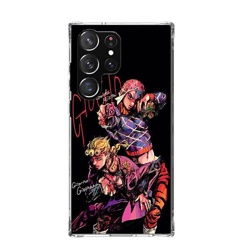 JoJo Adventure Guido Mista Phone Case For Samsung Galaxy S25 Edge S24 S23 S22 S21 FE S20 Ultra S10 Plus + Art Customized Coque C
