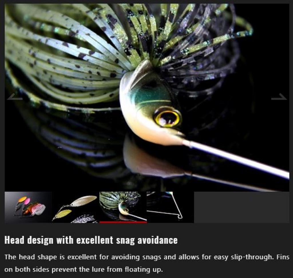 Jackall Spinner Bait Lure Doon 1/2 Oz Kuwase Chigill (1861)