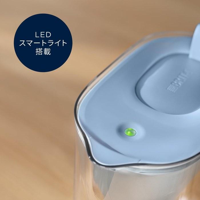 Brita Water Filter Pitcher Style Eco Powder Blue + 3 Cartridges