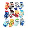 Cute Cartoon Crew Socks With Grips Infant Toddler Children Cotton Socks Set for Baby Boy