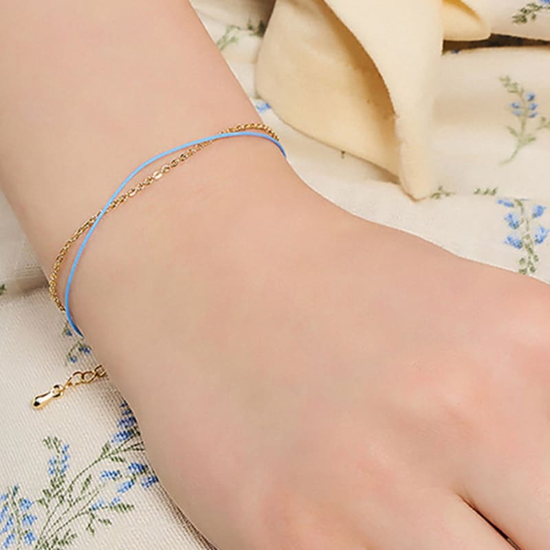 

Dana Burton Lumiere String Layered Bracelet Red