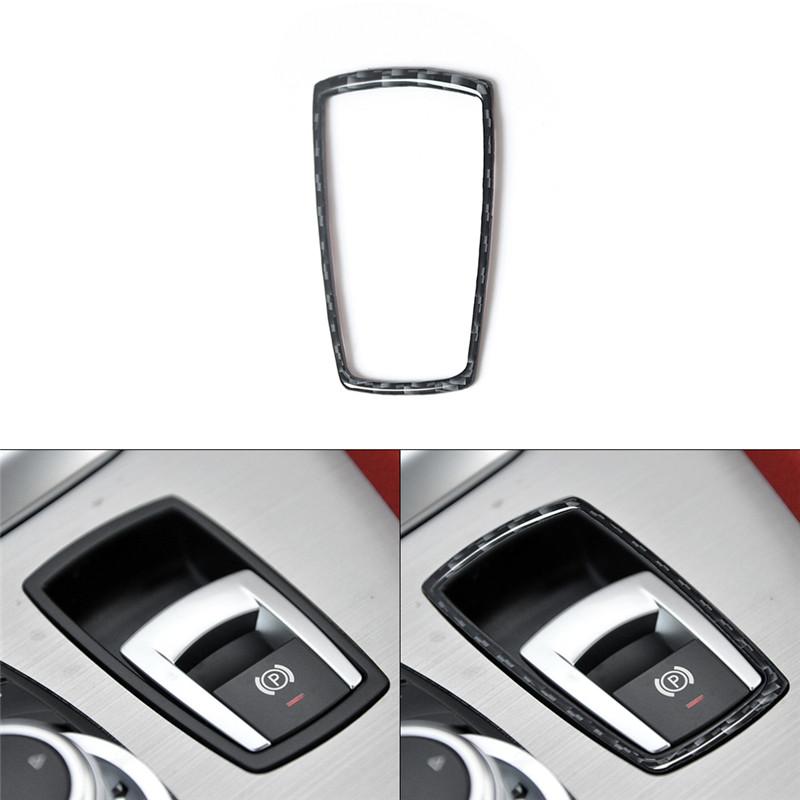 Carbon Fiber Car Interior Center Console Gear Shift Panel Frame Trim Sticker For BMW Z4 E89 2009-2016 Auto Styling Accessories
