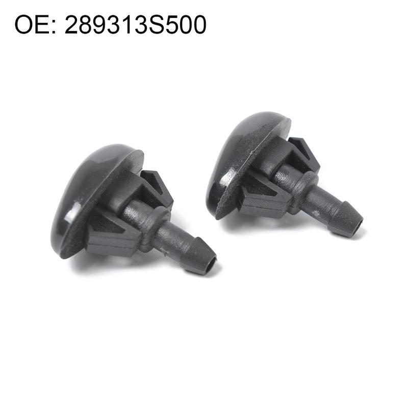 1 Pair/Pack Left Right Set Windshield Washer Fluid Spray Jet Nozzle For