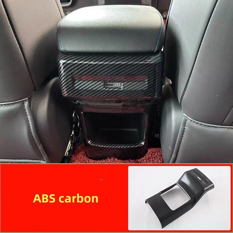 WAK1  LHD/RHD Car Window Control Lift Panel Cover Sticker Carbon Fiber 4pcs for MG4 MG 4 EV Mulan 2023- 2024 Acc.