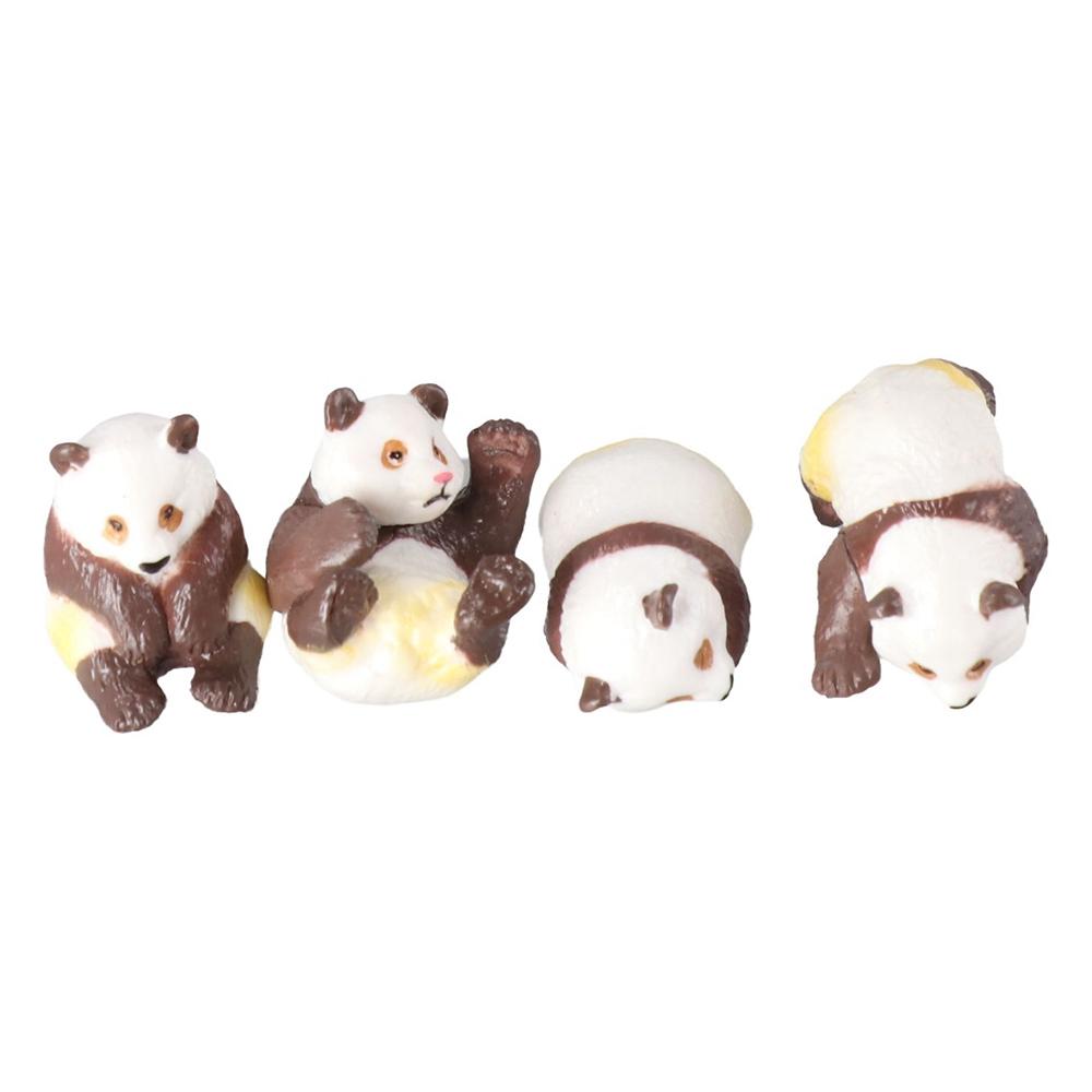 DIY Panda Figurines Hand-made Miniature Figurines Creative Landscaping Dolls  Succulent