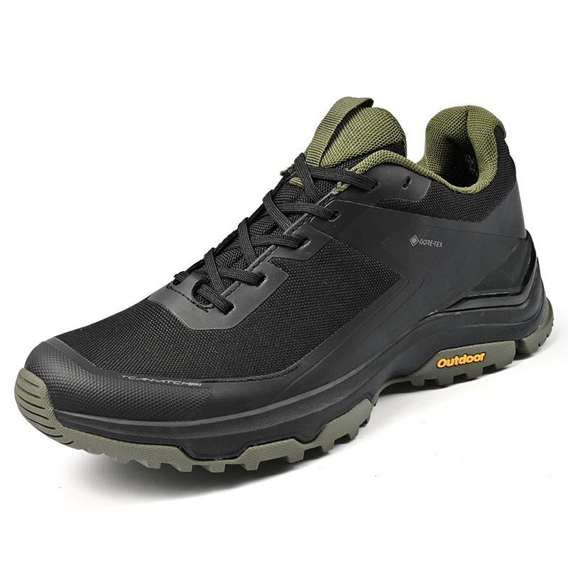 Men's Rotating Deduction Low-top Non-slip and Wear-resistant Mountaineering Shoes, Light, Comfortable and Fashionable Shock-absorbing Sports Running
