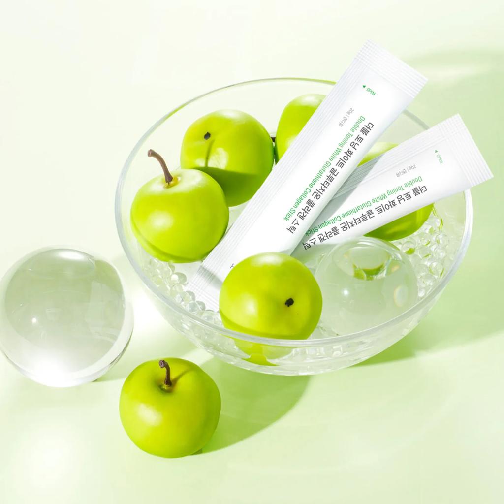 HEALTHY PLACE Double Toning White Glutathione Collagen Stick 14 Sticks (14-day Supply)