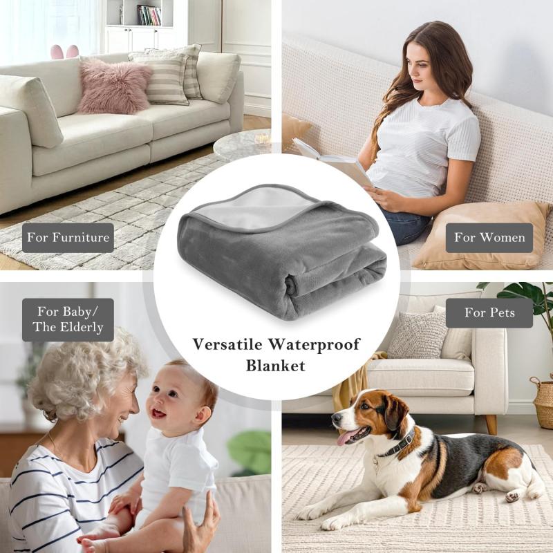 Waterproof Pet Blanket Couch Protector For Dogs And Cats Furniture Protection Throw Blanket For Home Use
