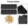 5-Pin Relay Set 30A Relay Connector PA66 Material Replacement For Damaged Parts Automotive Relay Socket Holder
