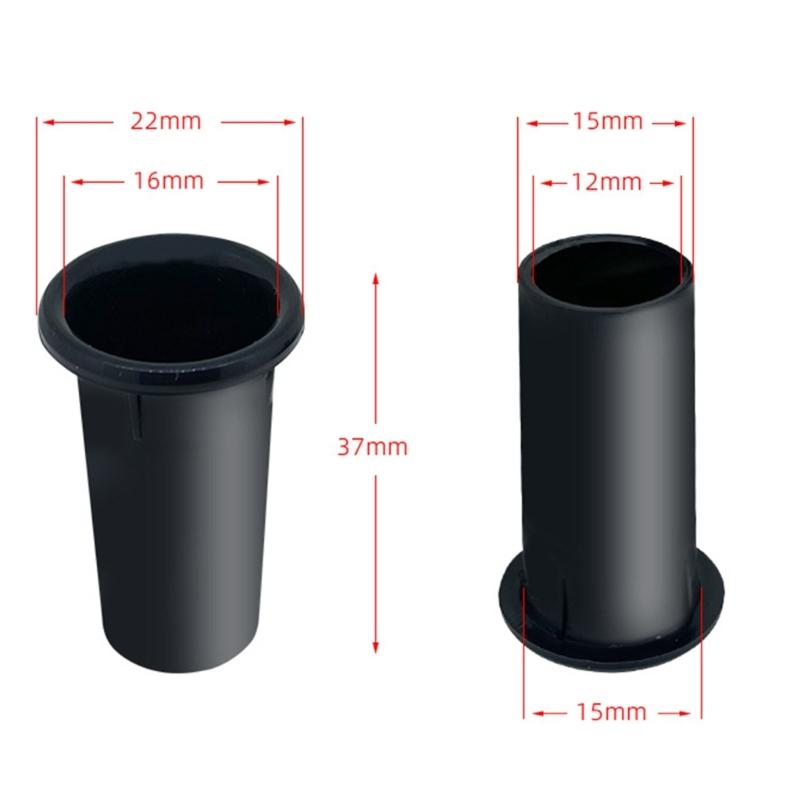 

2PCS Speaker Port Tube Bass Vent Ventilation Connectors Quality Plastic Bass Tube for DIY Speaker Project Upgrades