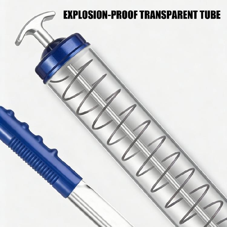 High Pressure Manual Butter Tool Grease Injector Clear Grease Tube Manual Grease Pump For Vehicle Maintenance  Enduring
