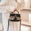 Beibao geantă nouă crossbody cu un singur umăr, geantă mini casual cu culori contrastante, geantă de damă pentru călătorii, geantă mică pătrată