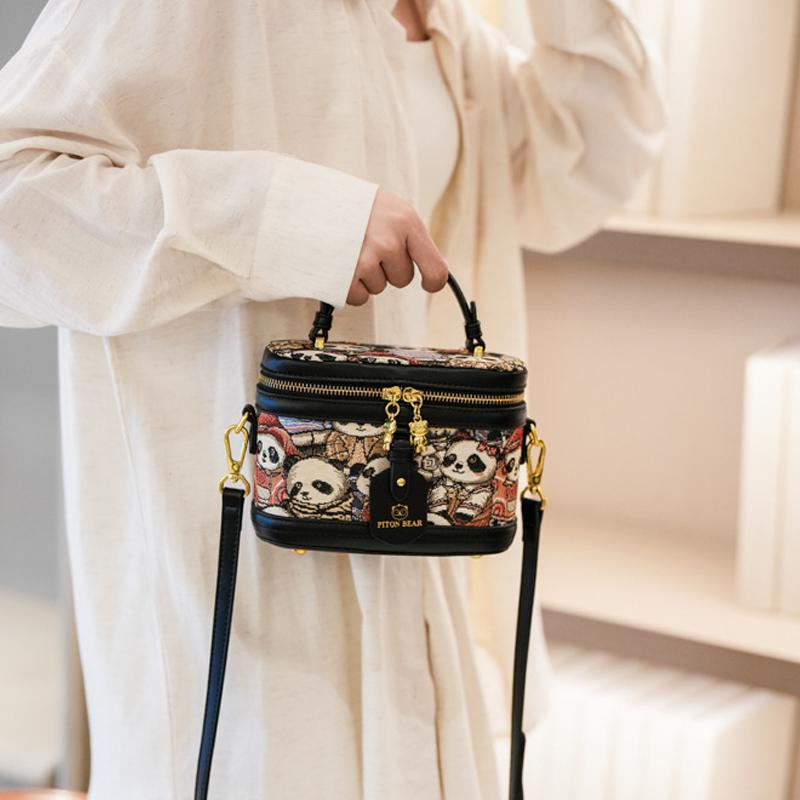 Beibao geantă nouă crossbody cu un singur umăr, geantă mini casual cu culori contrastante, geantă de damă pentru călătorii, geantă mică pătrată