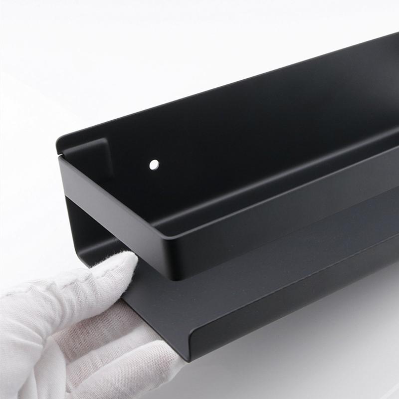 Raft de bucătărie montat pe perete, raft pentru condimente, din oțel inoxidabil, organizator de baie, raft pentru casă, economisiți spațiu, organizatori de rafturi