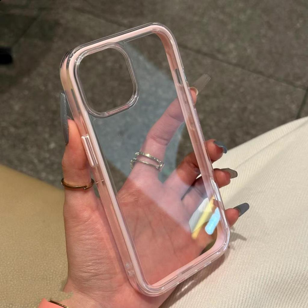 Dopaminová barva Candy Průhledný kryt pro iPhone 16 Pro Max / iPhone 15