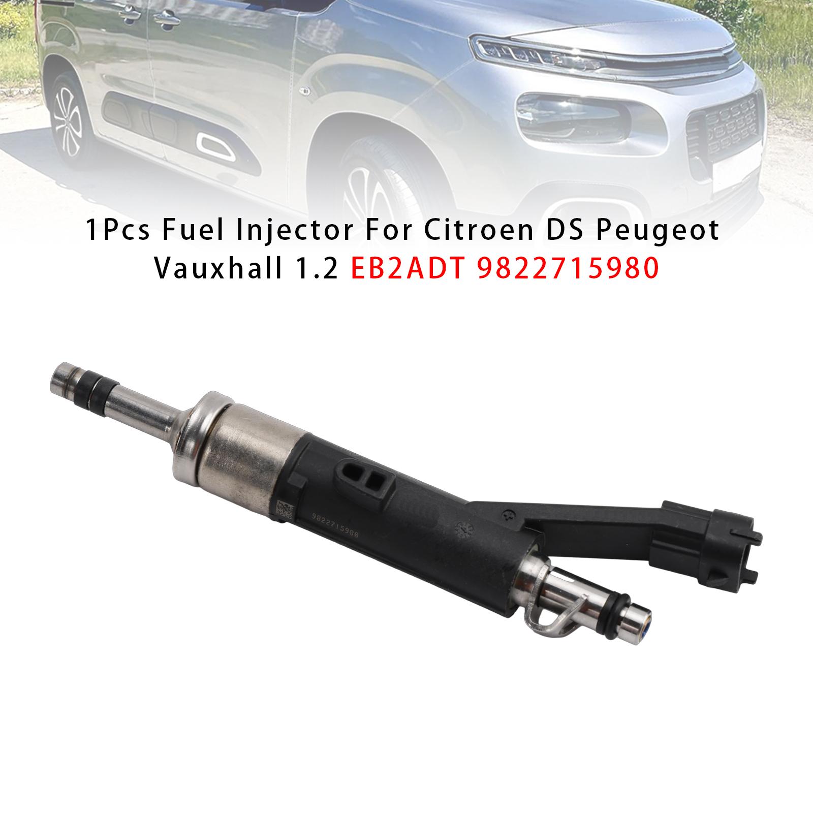 

1Pcs Fuel Injector For Citroen DS Peugeot Vauxhall 1.2 EB2ADT 9822715980