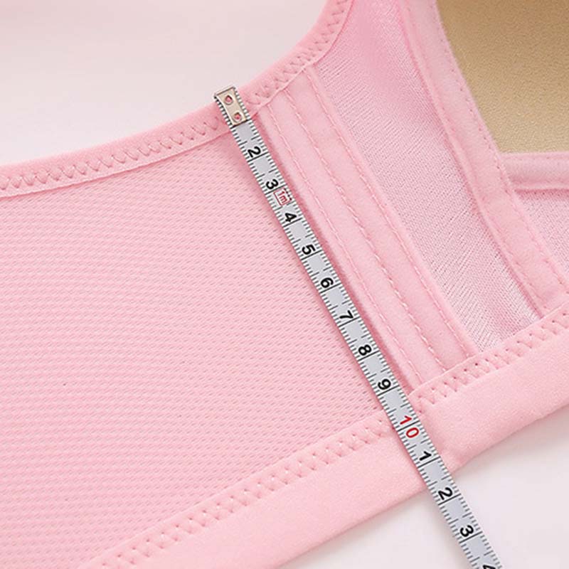 Large Size Front Button Underwear Gather Together for Breathability Comfortable Non Steel Ring Bra for Collecting Accessory Breasts
