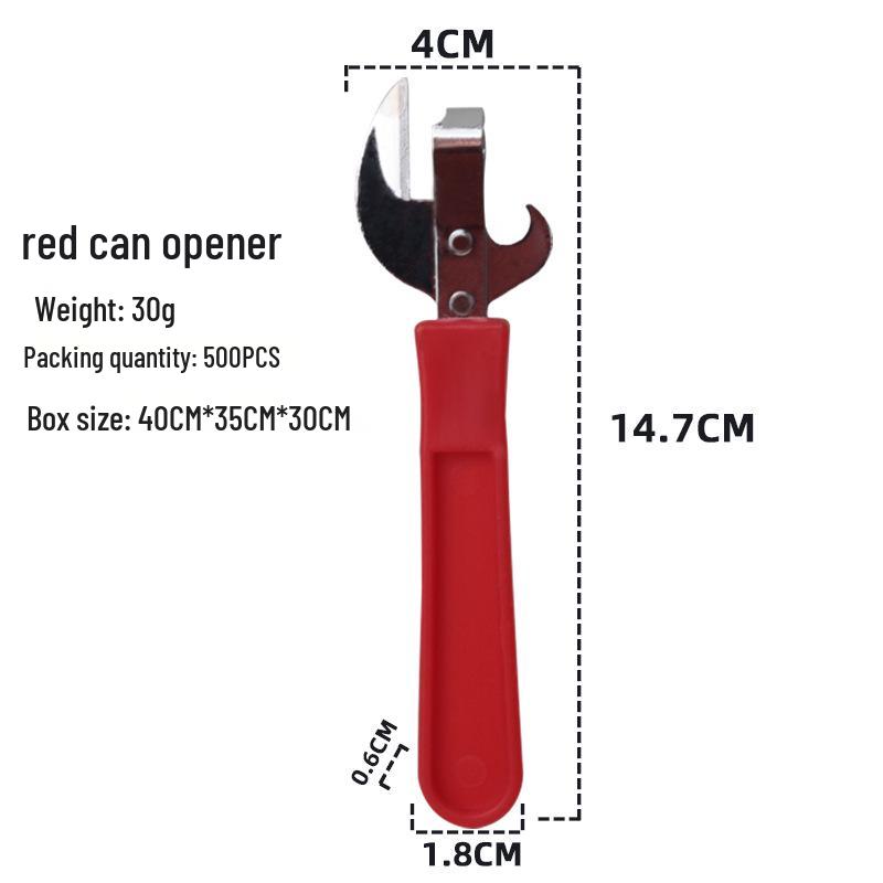 

Multi-Purpose Can and Bottle Opener with Wooden Handle