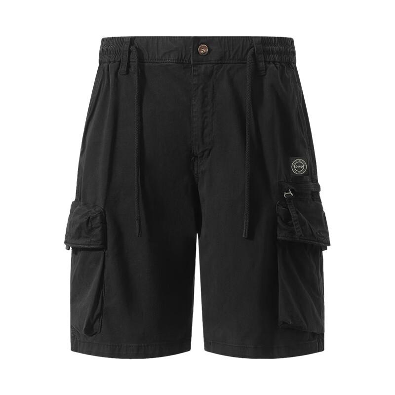 JEEP Men s Ice-Feel Quick-Dry Loose Fit Cotton Shorts 34