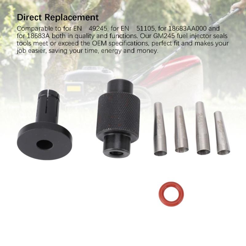 GM245 Fuel Injector Seals Tools Set For Subaru Seals Install Replace Tools Replacement For EN-49245 EN-51105 18683AA000