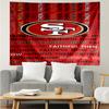 Faithful 49ers football Quick-Dry Tapestry Hanging for Bedroom,Livingroom, Playroom,Decor Art Room Wall Tapestry Holiday and Birthday Gifts