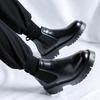 Chelsea Boots Herren Herbst und Winter Smoke Boots Herren Britischer Stil Plateau Trendige Herren Martin Boots 2113-R