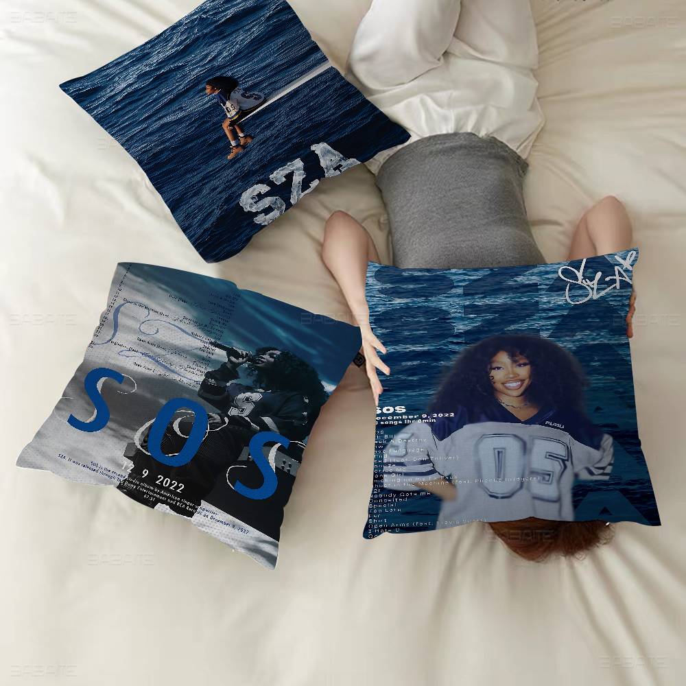 Star Singer S-Sza Pillow Cover Design Cushion Cover Decor Holiday Decorati
