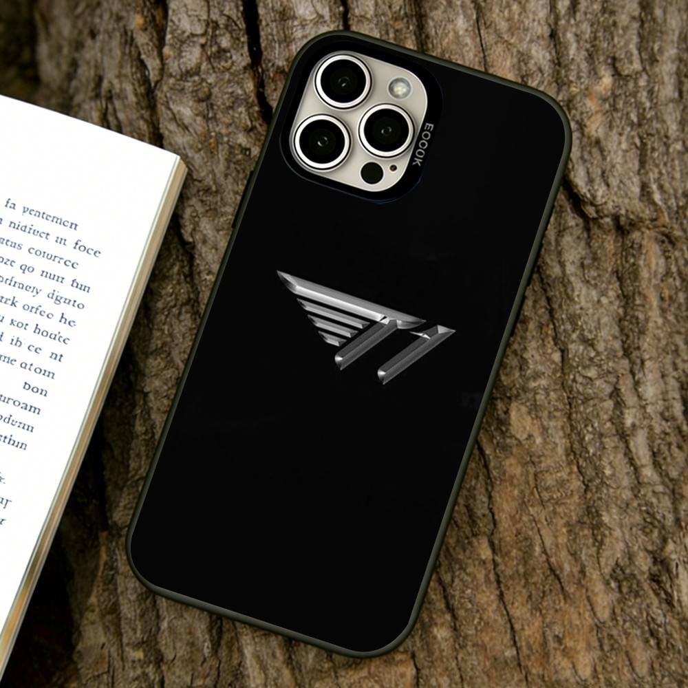 

Cool t-T1 E-gaming Design Phone Case For iPhone 17,16,15,14,13,12,11 Plus,Pro Max,XS,Colorful Silver Black Cover iPhone17Pro