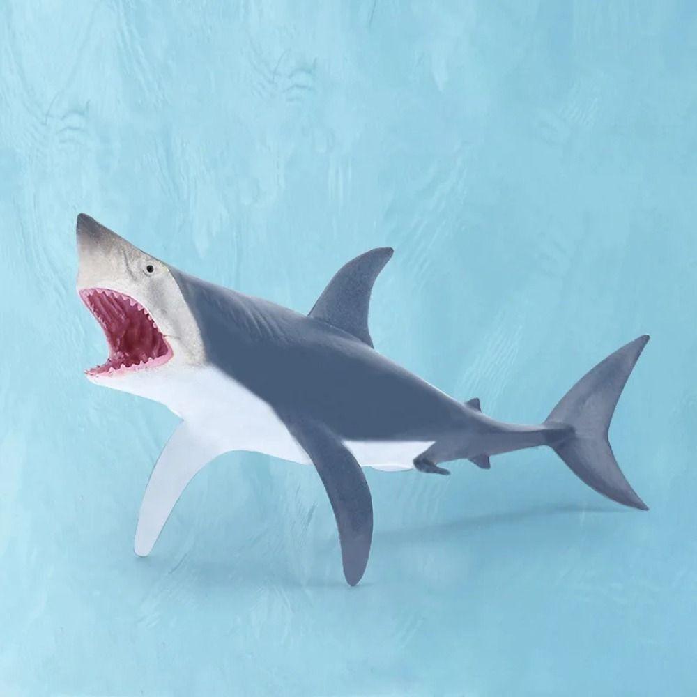PVC Simulation Sea Life Shark Cachalot Ocean Action Figures Gift Whale Figurines
