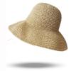 Handmade Hollow Straw Beach Hat for Women