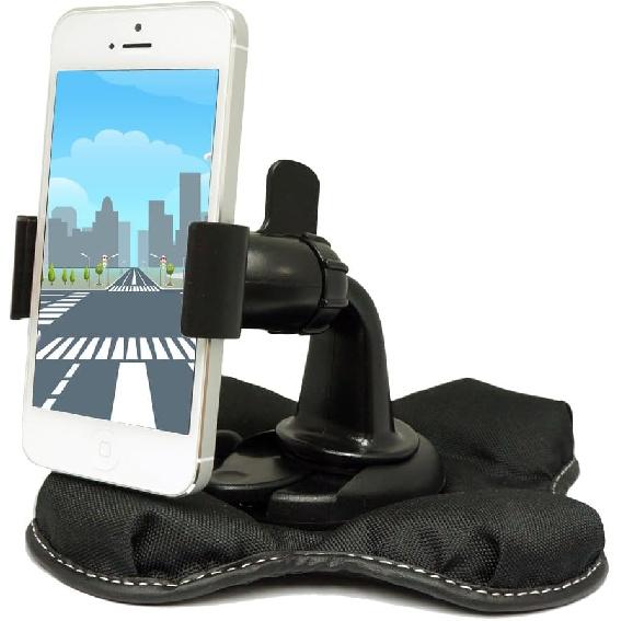 Claw-X" NonSlip Universal Smartphone Beanbag Friction Dashboard Mount