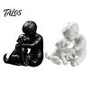 Talos 3D Printed Puppy And Boy Statue, Dog & Owner Sculpture, Hugging Figurine Decor, Home Decoration Healing Ornament Gift