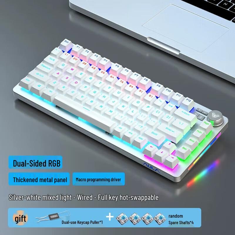 AULA F3001 Tri-Mode Hot-Swappable Mechanical Keyboard